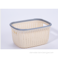 plastic fruit vegetable basket with handle daily use